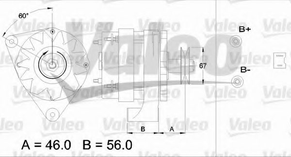 VALEO 436456 Alternator